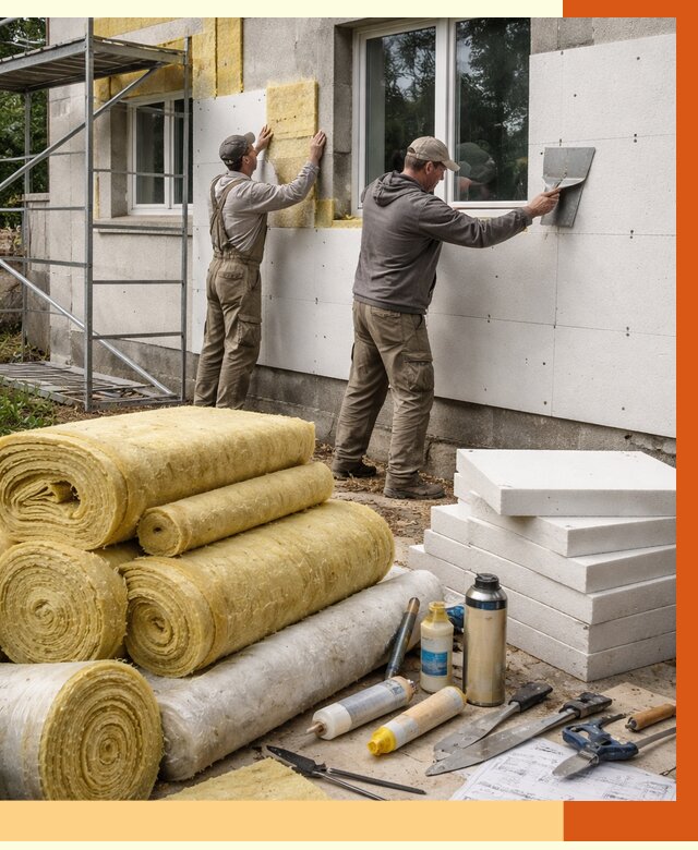 Утепление домов в Михайловке под ключ от 4270 руб/м2 | Профессионально — ТепломастерМхл