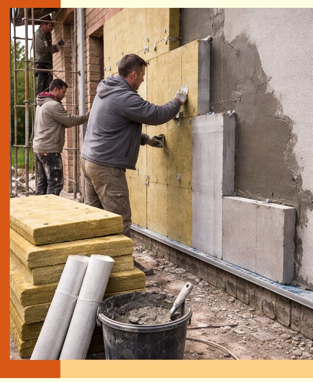 Утепление кирпичного дома под ключ в Михайловке