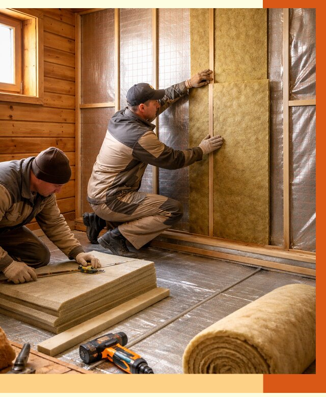 Утепление бани изнутри в Михайловке под ключ от 4270 руб./м² | ТепломастерМхл