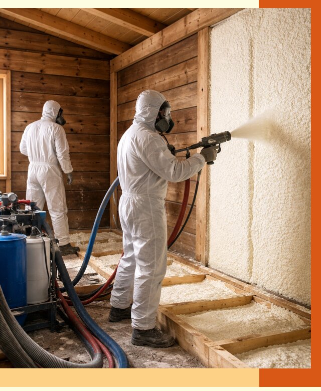 Утепление бани ппу в Михайловке под ключ от 4270 руб./м2 | ТепломастерМхл - напыление и монтаж ппу