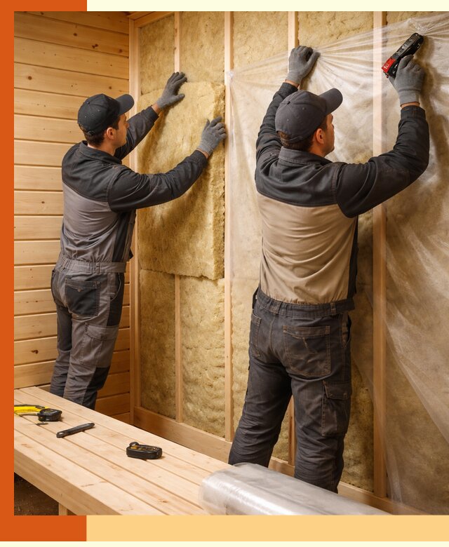 Профессиональное утепление сауны в Михайловке с гарантиями качества