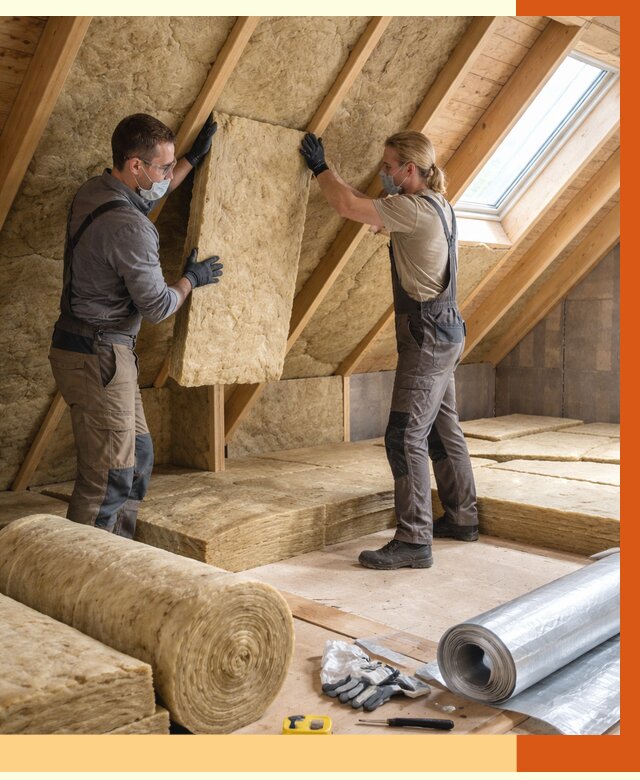 Утепление мансарды минватой в Михайловке от 4270 руб./м2 — монтаж и пароизоляция | ТепломастерМхл