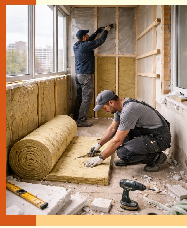 Утепление балкона под ключ в Михайловке качественно и быстро