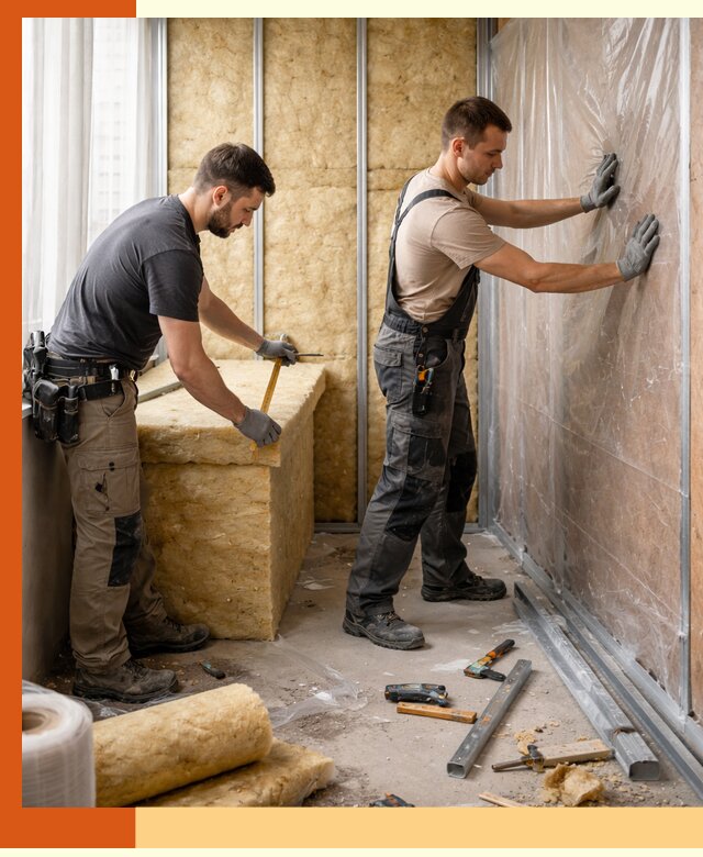 Профессиональное утепление лоджии в Михайловке эффективно и надежно