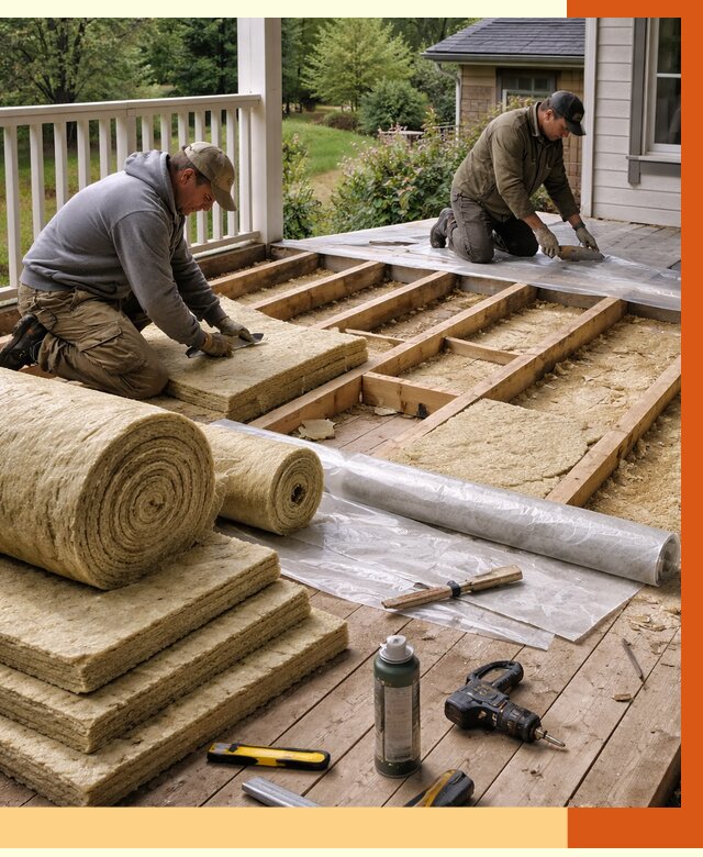 Утепление террасы в Михайловке от 4270 руб./м2 — утеплить террасу под ключ | ТепломастерМхл