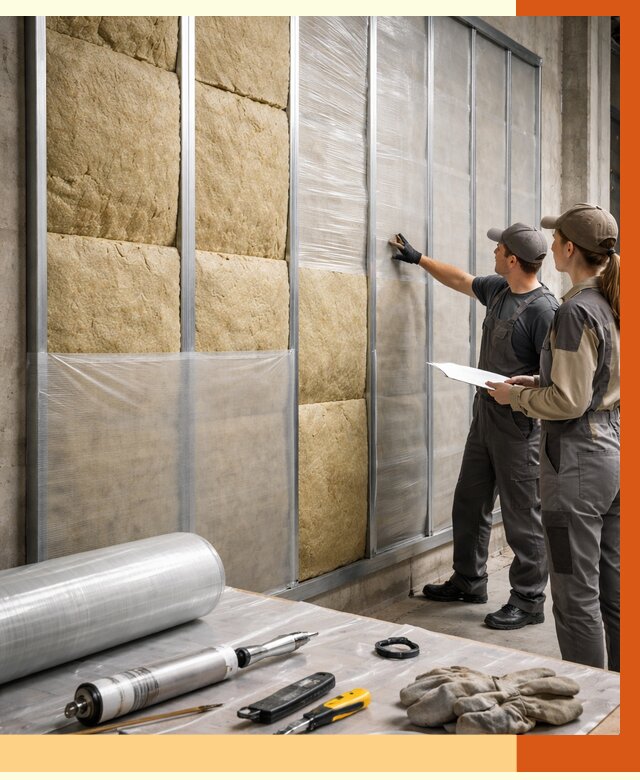 Утепление склада химсырья в Михайловке от 4575 руб. под ключ | ТепломастерМхл