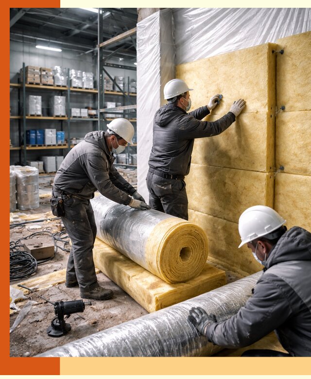 Утепление склада химсырья в Михайловке: безопасная и эффективная изоляция