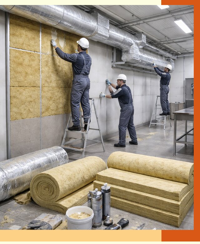 Утепление пищевого цеха в Михайловке от 12709 руб./м² — комплексно под ключ | ТепломастерМхл