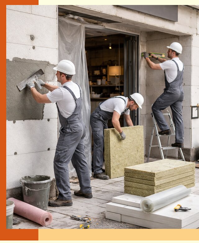 Утепление кафе в Михайловке: профессиональная теплоизоляция и монтаж