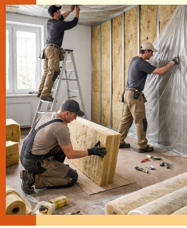 Утепление офисных помещений под ключ в Михайловке