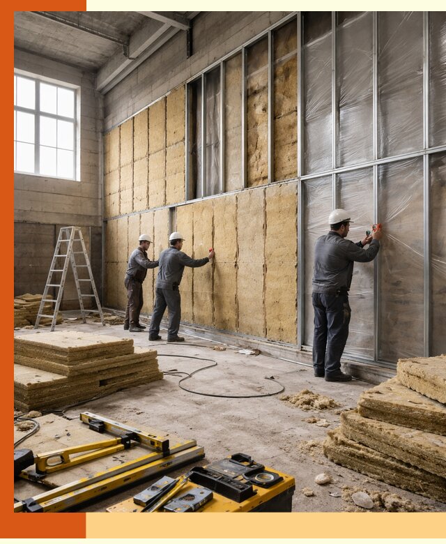 Утепление спортивного зала в Михайловке качественно и недорого