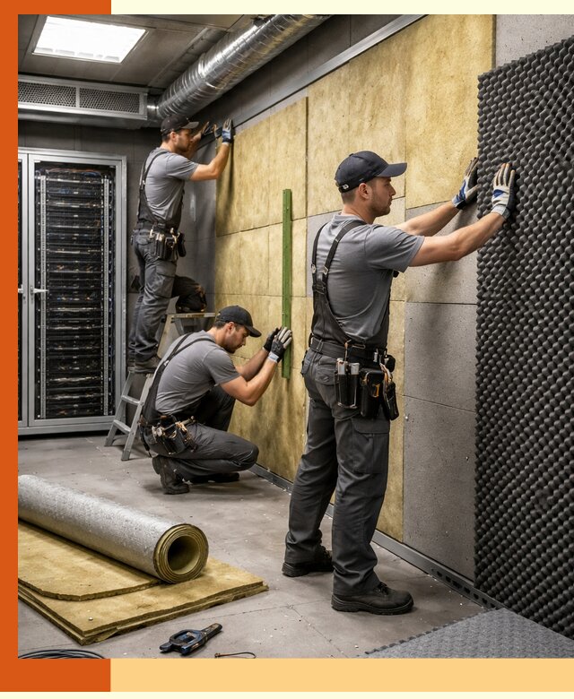 Утепление серверной комнаты профессионально в Михайловке