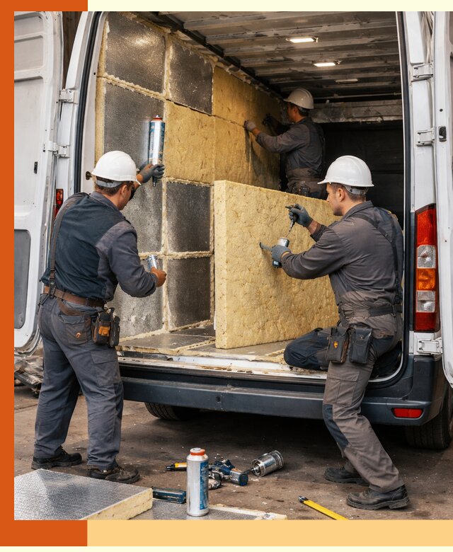 Утепление фургона-рефрижератора в Михайловке для сохранения температуры