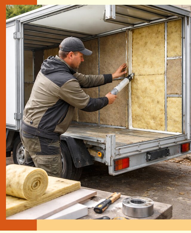 Профессиональное утепление прицепа в Михайловке для любых условий