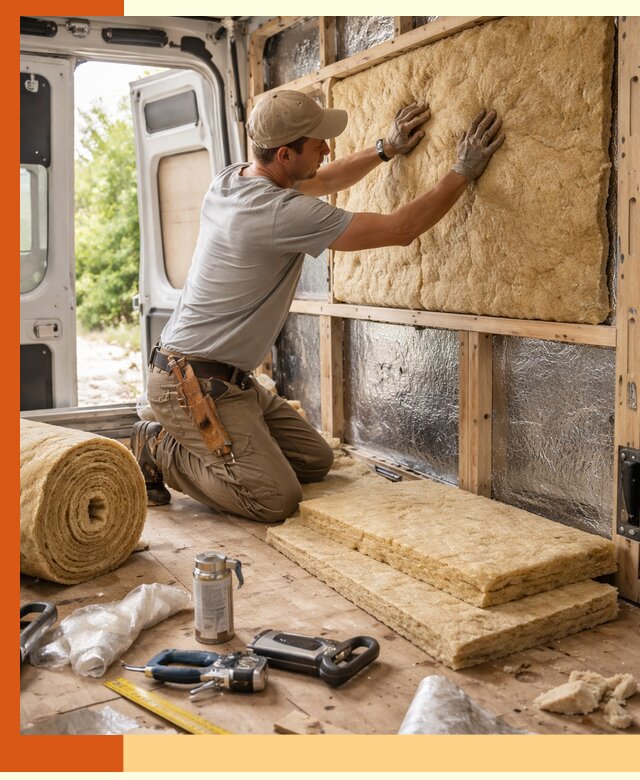 Утепление кемпера под ключ в Михайловке с гарантией качества