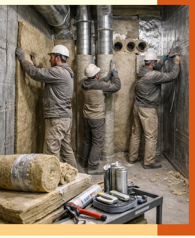 Утепление венткамеры в Михайловке под ключ от 1474 руб. — профессионально | ТепломастерМхл