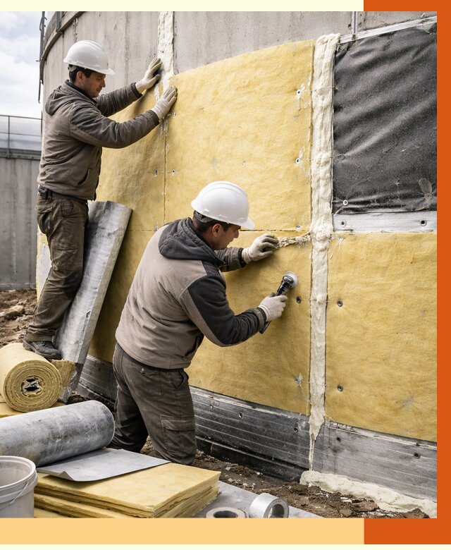 Утепление резервуара в Михайловке от 27959 руб/м2 — монтаж ППУ и комплекс под ключ | ТепломастерМхл