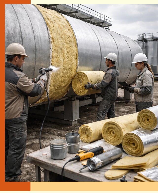 Утепление цистерны в Михайловке — утеплители и монтаж под ключ