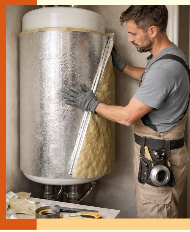 Утепление бойлера в Михайловке для снижения теплопотерь и экономии энергии