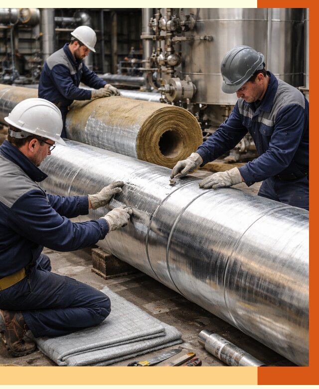 Утепление технологического оборудования в Михайловке от 4270 руб. за м2 | ТепломастерМхл