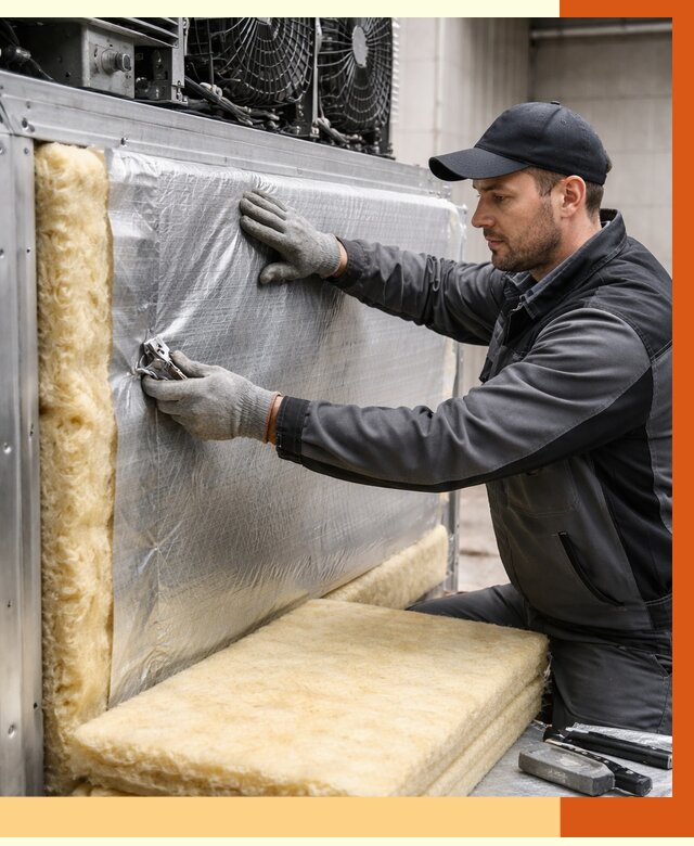 Утепление холодильного агрегата в Михайловке от 8642 руб. под ключ | ТепломастерМхл