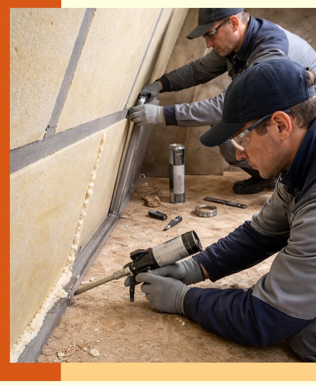 Герметизация стыков ППУ в Михайловке — надежное уплотнение швов