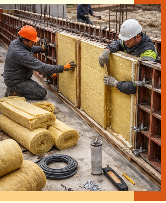 Теплоизоляция опалубки в Михайловке от 7320 руб. за м2 — услуги и монтаж | ТепломастерМхл