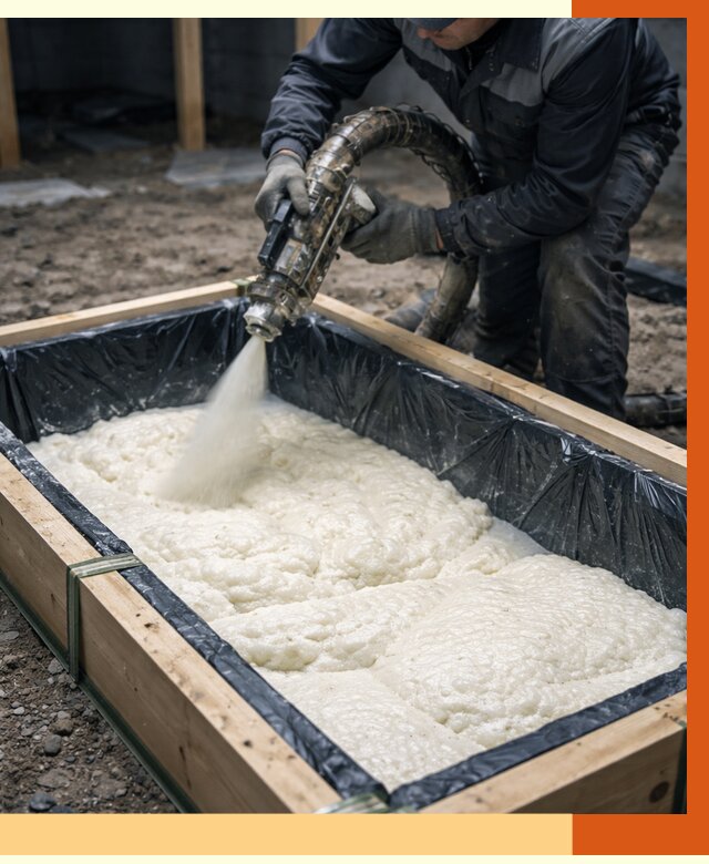 Заливка ППУ в формы в Михайловке от 2542 руб. — утепление форм под ключ | ТепломастерМхл
