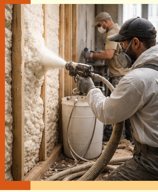 Утепление пеноизолом жилых и коммерческих объектов в Михайловке