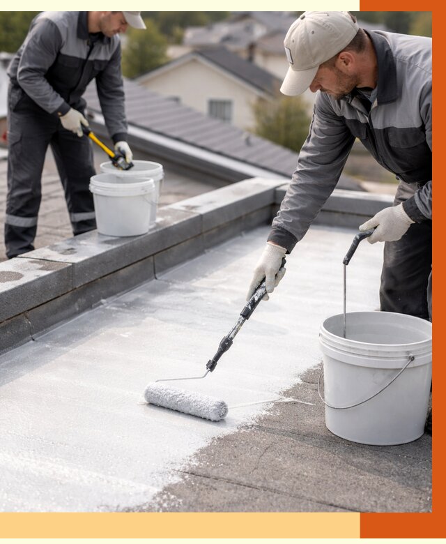 Утепление кровли жидкой теплоизоляцией в Михайловке от 2186 руб./м2 | ТепломастерМхл