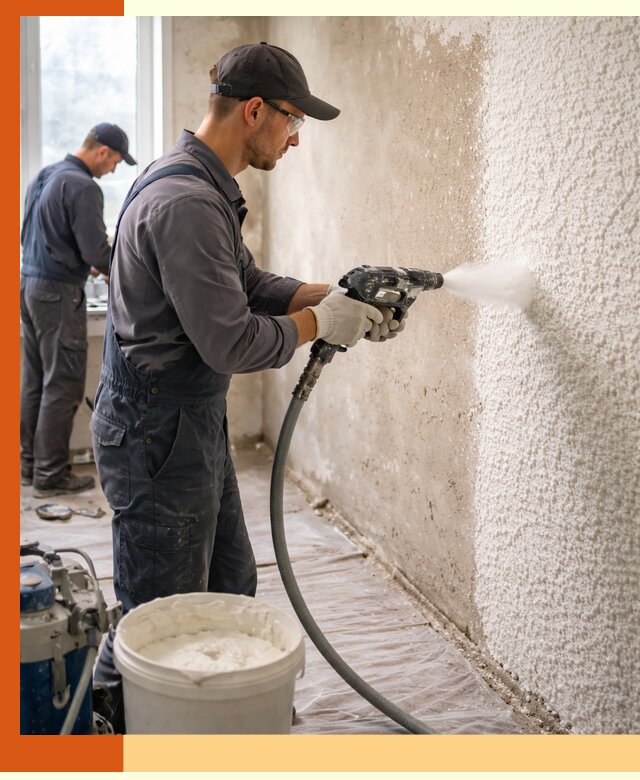 Утепление стен жидкой теплоизоляцией в Михайловке для квартир и домов