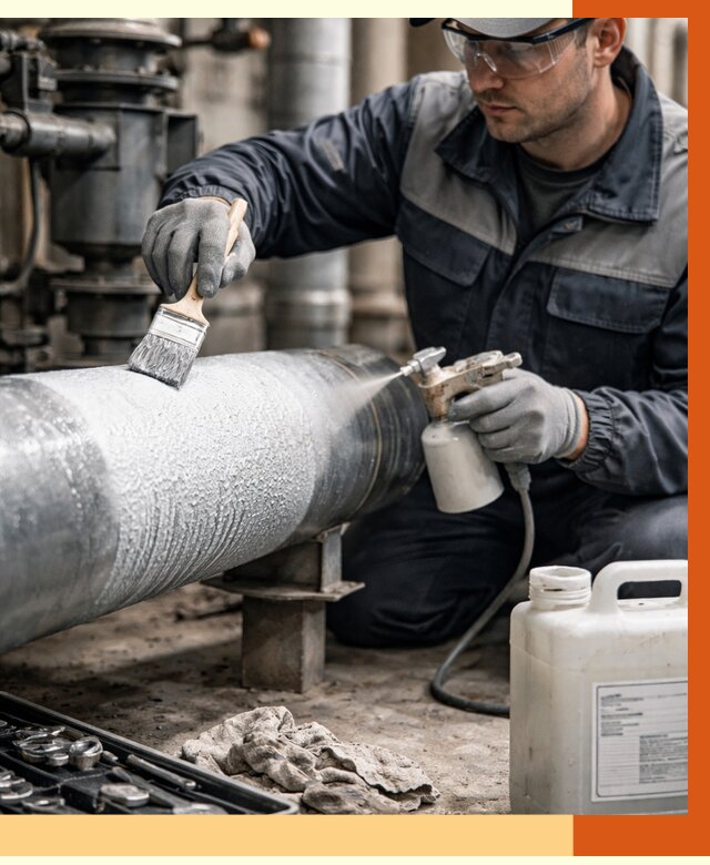 Утепление оборудования жидкой теплоизоляцией в Михайловке от 4575 руб. | ТепломастерМхл