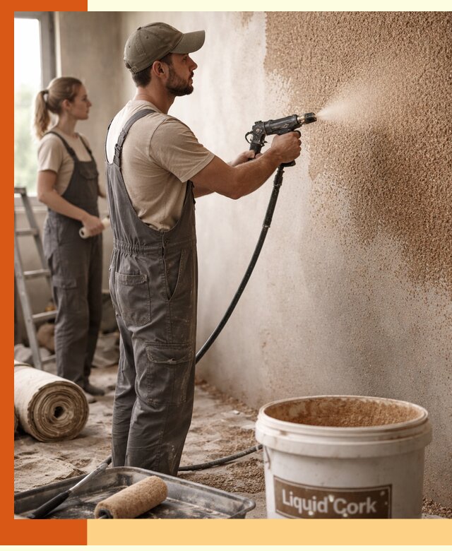 Утепление стен жидкой пробкой в Михайловке эффективное и долговечное