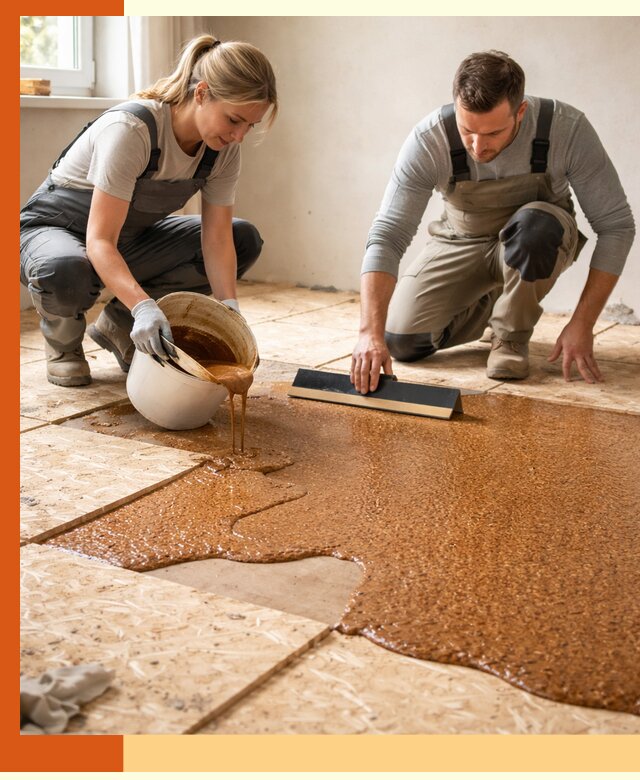 Утепление пола жидкой пробкой в Михайловке для квартир и домов