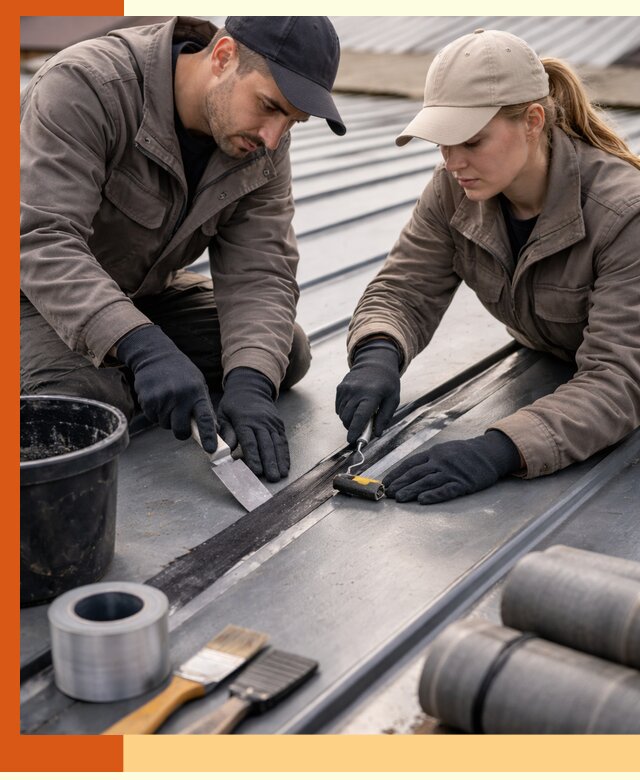 Гидроизоляция фальцевой кровли в Михайловке качественно и надежно