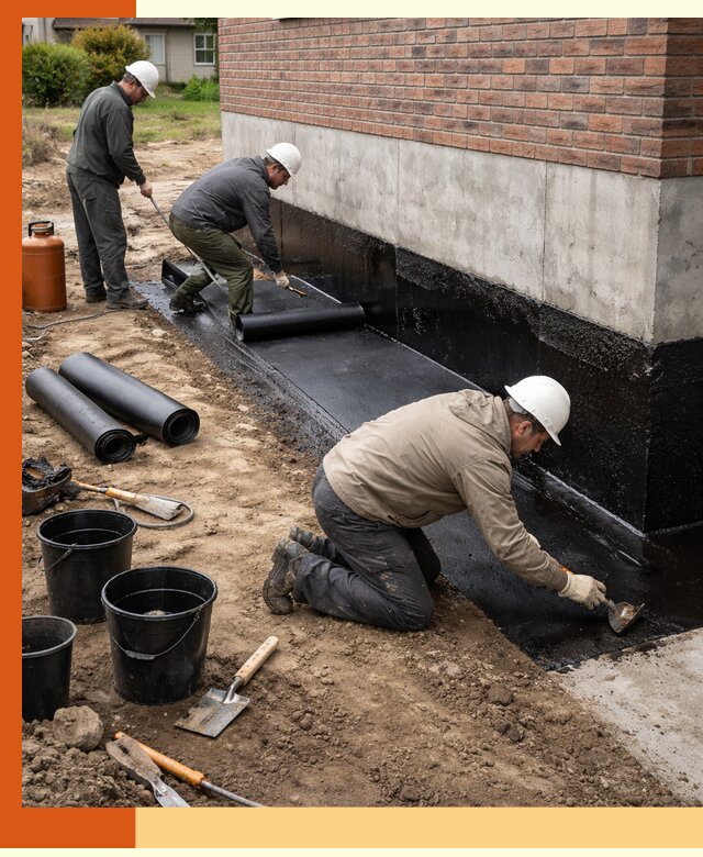 Гидроизоляция фундамента в Михайловке: надежная защита строений