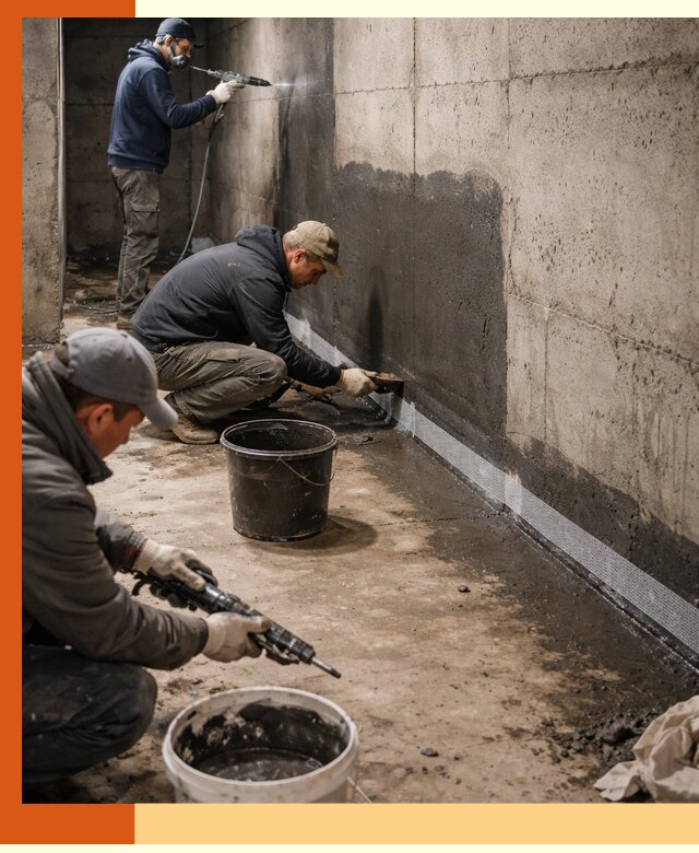 Гидроизоляция подвала в Михайловке — комплексная защита от влаги