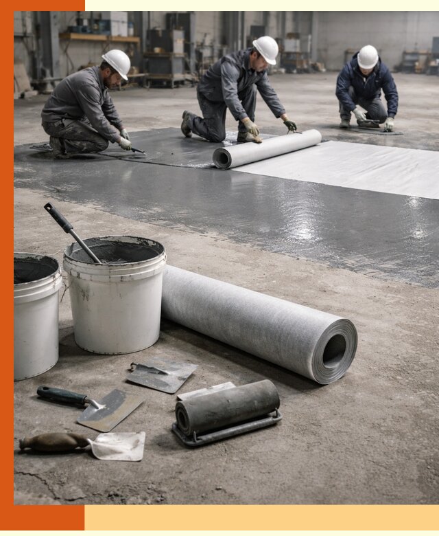 Гидроизоляция промышленного пола в Михайловке — защита и долговечность