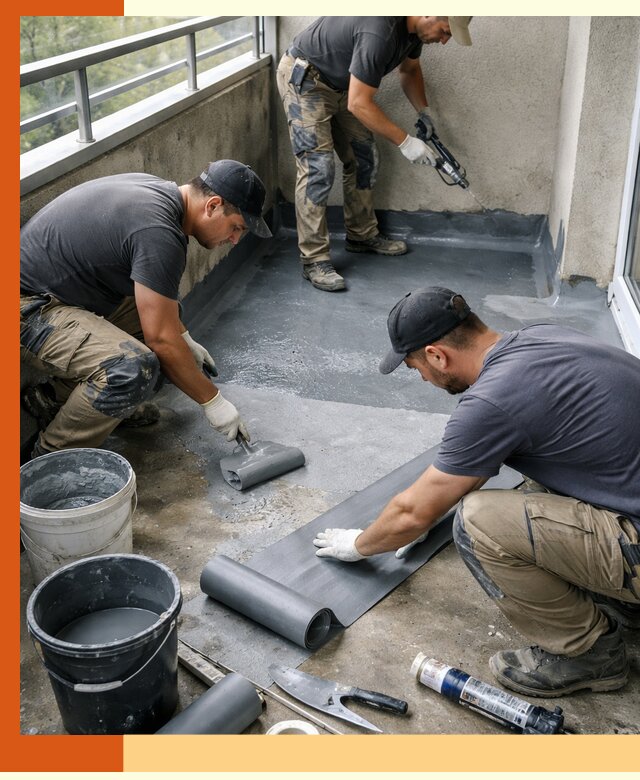 Гидроизоляция балкона в Михайловке: надежная защита от протечек