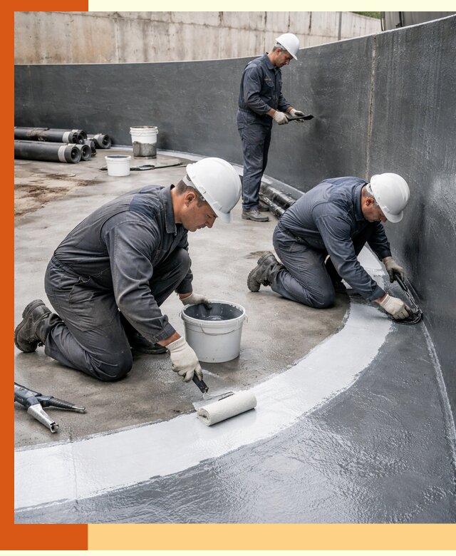 Гидроизоляция резервуара для топлива в Михайловке