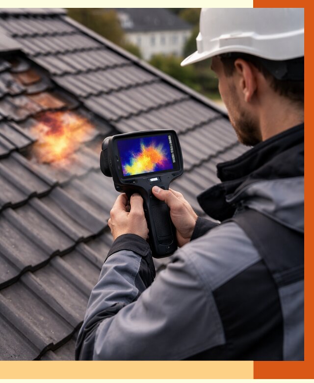 Тепловизионное обследование кровли в Михайловке от 4575 руб. — ТепломастерМхл под ключ