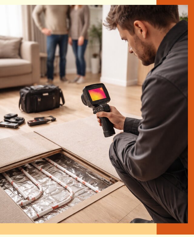 Тепловизионное обследование теплого пола в Михайловке от 4575 руб. — ТепломастерМхл